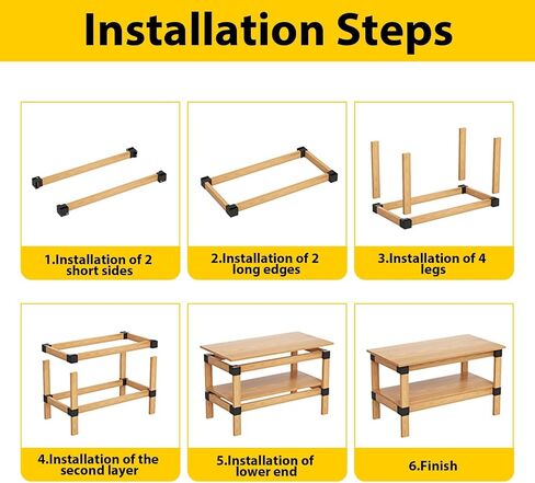 Heavy Duty Workbench Bracket Kit - Set of 8 3-Way Right Angle Steel Corner Brackets with Screws for 2x4 and 4x4 Wood, Ideal for DIY Custom Workbench, Woodworking Tables and Work Benches for Garage in Kuwait