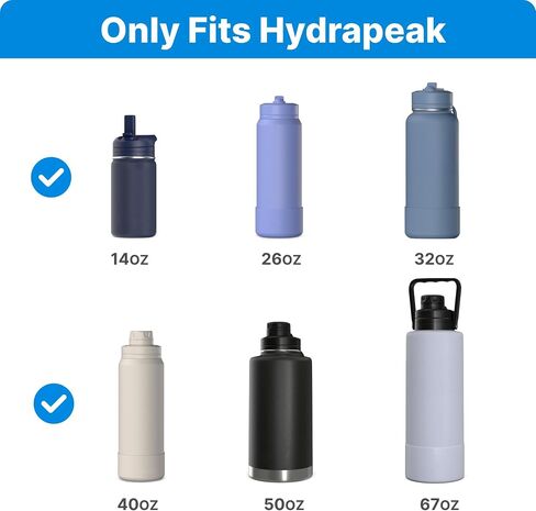غطاء بديل لزجاجات المياه Hydrapeak ذات الفم العريض 14 26 32 40 50 أونصة، غطاء صنبور بمقبض مرن in Kuwait
