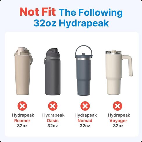 غطاء بديل لزجاجات المياه Hydrapeak ذات الفم العريض 14 26 32 40 50 أونصة، غطاء صنبور بمقبض مرن in Kuwait