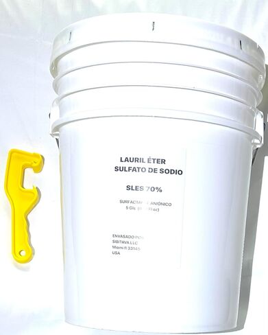 LAURIL ÉTER SULFATO DE Sodio SLES 70% ALTA CALIDAD 5 gls 640 fl oz $225.00 in Kuwait