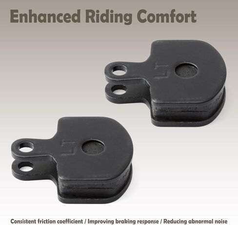 2 Pairs of E-Bike Brake Pads Compatible with ETM RTR Lite Electric Dirt Bike Replacement for ETM RTR Electric Off-Road Bicycles Front and Rear Disc Brake Pad, Strong Braking, Easy to Install in Kuwait