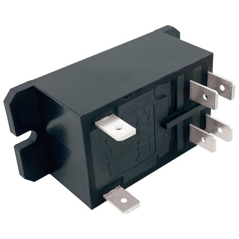 مرحل الطاقة T92S7D22-22 (عبوة من قطعتين)، 6 دبابيس DPST-NO 30A 277VAC، ملف 22VDC، متوافق مع لوحات التحكم في مكثف HVAC، بديل لسلسلة Potter & Brumfield T92، الإصلاح الصناعي والتيار المتردد in Kuwait