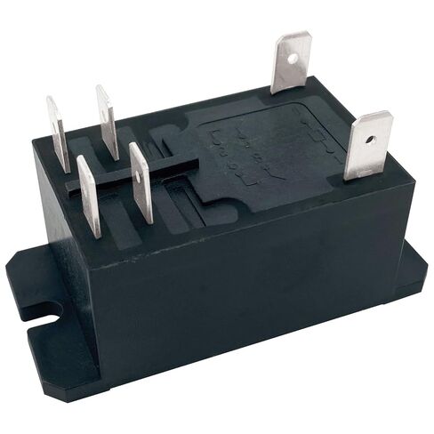 مرحل الطاقة T92S7D22-22 (عبوة من قطعتين)، 6 دبابيس DPST-NO 30A 277VAC، ملف 22VDC، متوافق مع لوحات التحكم في مكثف HVAC، بديل لسلسلة Potter & Brumfield T92، الإصلاح الصناعي والتيار المتردد in Kuwait