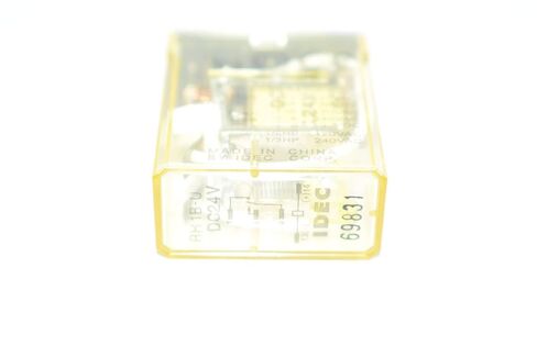 New IDEC RH1B-UDC24V Relay, 24 VDC, Power, 750 Ohms, 35.6 mm H x 14 mm W x 27.5 mm D, 10% (Min.) in Kuwait