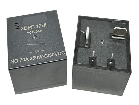 1pc ZDPF-12HL 12V-70A Relay 4pins in Kuwait