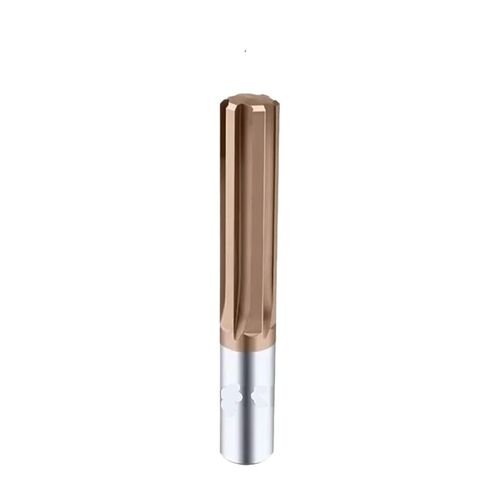 Carbide Machine Reamer 1-20mm Coated Straight Flute H7 Tolerance 6 Flutes Tool for Hardened Steel Metal(Spiral Flute,5.8mm) in Kuwait