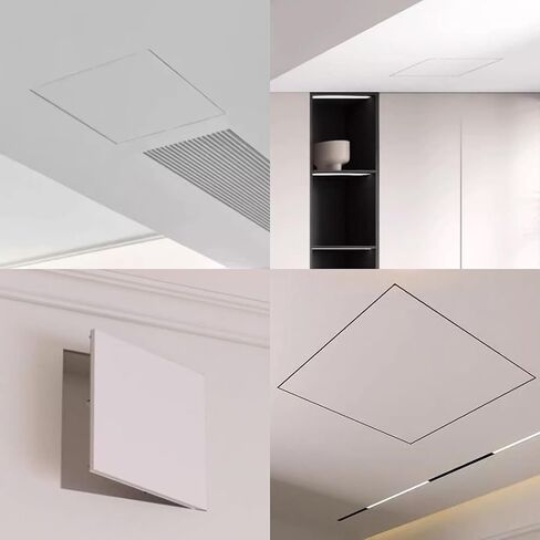 Paintable Drywall Access Panel for Electrical Box, Hospital & Office Use - Easy Install Service Door, Pop-Out Inspection Board, 6 x 24in (15 x 60cm) in Kuwait