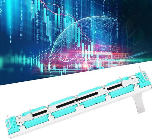 مقياس الجهد المنزلق B10K مع ميزة الضوضاء المنخفضة، 5 قطع من خافت الخلاط مثالي لضبط مستوى الصوت، مناسب لعناصر التحكم المختلفة in Kuwait