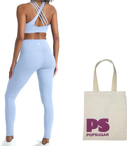 طقم تمرين للنساء مكون من قطعتين، سروال ضيق عالي الخصر وحمالة صدر رياضية، مجموعة يوجا متطابقة لصالة الألعاب الرياضية والبيلاتس والجري in Kuwait