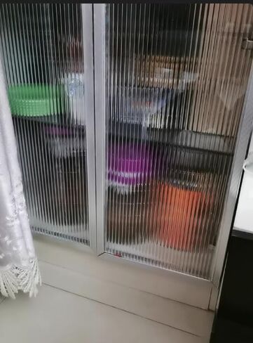 لوح مموج مخطط من الأكريليك مقاس 1/8 بوصة، لوح مموج مخطط من الأكريليك مقاس 12 × 16 بوصة PMMA/أكريليك، لوح مموج من زجاج شبكي بيربكس in Kuwait
