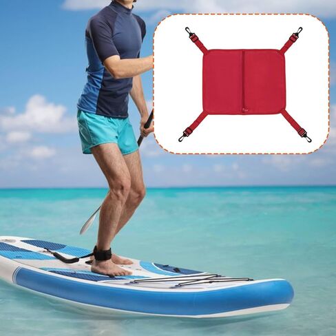 Yiju Stand up Paddleboard Deck Bag Surfboard Mesh Storage Bag Surfing with Zipper Gear Portable Kayak Organizer Deck Storage Pouch in Saudi Arabia