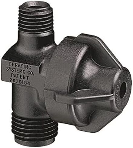 صمام فحص الحجاب الحاجز من النايلون 1/4 "MPT x 11/16" خيط الغطاء 8360-NYB in Kuwait
