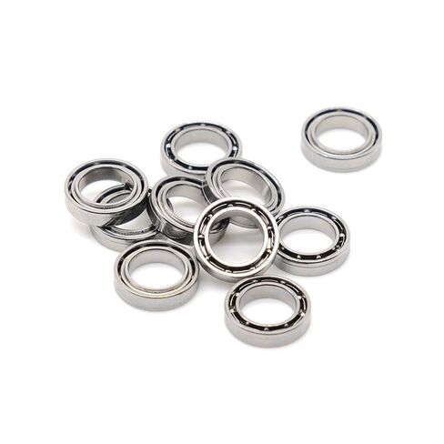 Miniature Bearing (10PCS) SMR117 L-1170 Open 7x11x2.5 Mm ABEC-7 Stainless Steel Bearing for Rc Hobby and Industry in Saudi Arabia