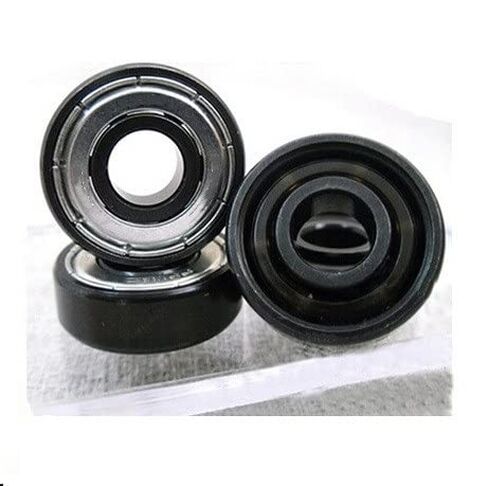 Bearings 16Pcs Black Ceramic Bearing 8x22x7mm Roller Skate 7 Balls in Kuwait