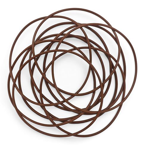 AS-113 FKM O-Rings, 9/16" ID x 3/32" CS / 0.549" x 0.103", 70A, -20°F to 400°F, Oil Fuel Chemical Resistant, for Hydraulic Fittings, Pumps and Valves, 25 Pack in Kuwait