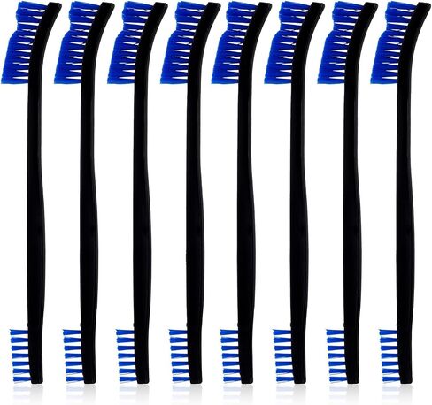Cleaning Brushes, Small Cleaning Brush Set Multifunctional Detail Clean Brush Tool for Kitchen Jewelry Small Objects in Kuwait