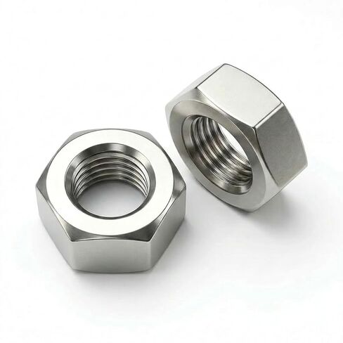 (30 Pack) 5/16"-18 Hex Nuts, 304 Stainless Steel Hexagonal Nuts in Saudi Arabia