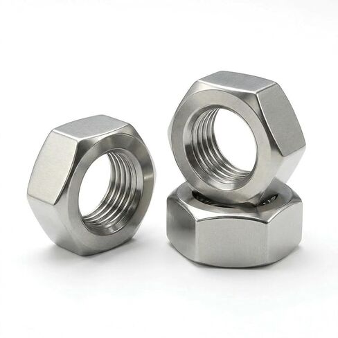 (30 Pack) 5/16"-18 Hex Nuts, 304 Stainless Steel Hexagonal Nuts in Saudi Arabia