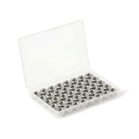 (30 Pack) 5/16"-18 Hex Nuts, 304 Stainless Steel Hexagonal Nuts in Saudi Arabia