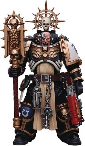 JOYTOY 1/18 عمل الشكل Warhammer 40K نموذج لجسم اللعب الأسود Templars Bladeguard المخضرم جمع نموذج أنيمي 4.7 بوصة in Kuwait