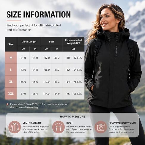 Women Lightweight Outdoor Jacket Waterproof Windproof Zip Up Coat Casual Hiking Sports Outerwear Stand Collar Activewear in Kuwait