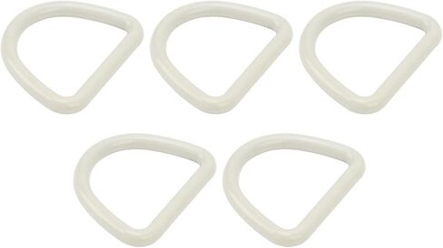5 Pack D Loop Tie Off Anchors, Heavy Duty Steel Tie Off Hooks, Heavy Duty D Loops with Screws, Plastic Buckles, Portable Heavy Duty Tie Off Hooks, Suitable for Surfing in Kuwait