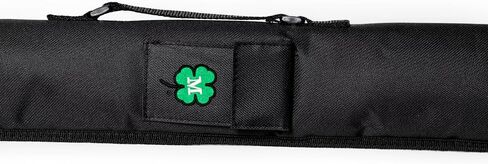 McDermott Lucky L1 Pool Billiard Cue, No Wrap, 13 mm Cue Tip, 3/8"-10 Joint, with Soft Case w/Embroidered Clover Logo in Kuwait