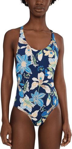 Nike Women's Hot House Floral Scoop Neck One Piece in Kuwait