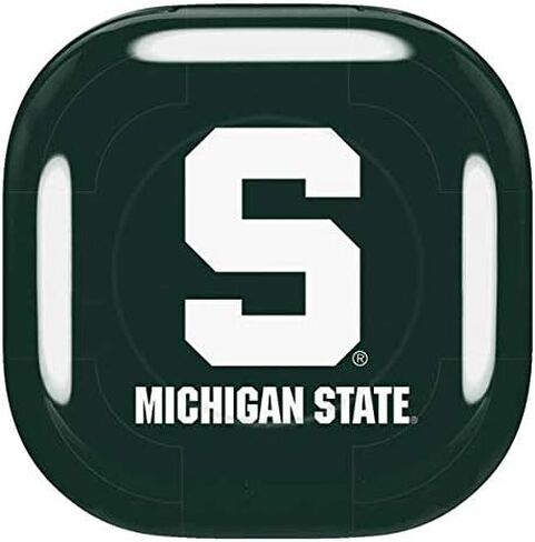 Skinit Decal Audio Skin Compatible with Samsung Galaxy Buds Pro - Officially Licensed Michigan State University Spartans S Design in Kuwait