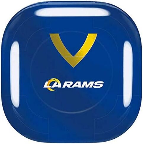 Skinit Decal Audio Skin Compatible with Galaxy Buds Pro - Officially Licensed NFL Los Angeles Rams Team Jersey Design in Kuwait