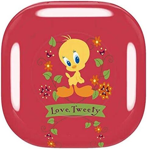 Skinit Decal Audio Skin Compatible with Samsung Galaxy Buds Pro - Officially Licensed Warner Bros Tweety Embroidered Design in Kuwait