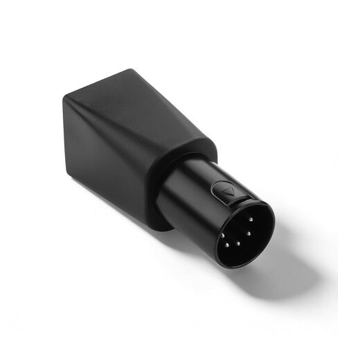 CERRXIAN 5-Pin XLR إلى RJ45 محول، DMX512 5-Pin XLR ذكر إلى إيثرنت Cat5 موصل شبكة التوصيل لوحدة التحكم في الإضاءة، يمكن استخدام أي كابل إيثرنت CAT-5 ككابل DMX512، وحدة تحكم DMX إلخ in Kuwait
