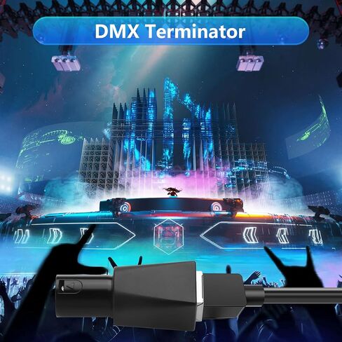 CERRXIAN 5-Pin XLR إلى RJ45 محول، DMX512 5-Pin XLR ذكر إلى إيثرنت Cat5 موصل شبكة التوصيل لوحدة التحكم في الإضاءة، يمكن استخدام أي كابل إيثرنت CAT-5 ككابل DMX512، وحدة تحكم DMX إلخ in Kuwait