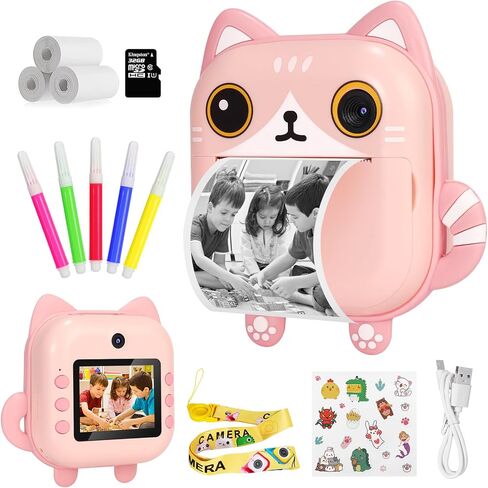 Print Paper for Kids Instant Print Camera, Premium Photo Printer Thermal Paper, Kid's Instant Print Camera Refill Paper 57 x 25 mm Print Paper in Kuwait