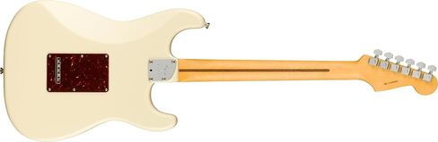 Fender American Professional II Stratocaster أعسر - أبيض أولمبي مع لوحة أصابع من خشب القيقب in Kuwait