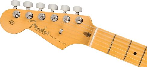 Fender American Professional II Stratocaster أعسر - أبيض أولمبي مع لوحة أصابع من خشب القيقب in Kuwait
