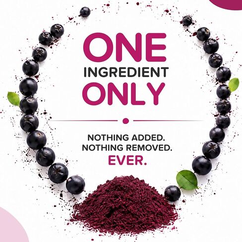 b Organic Aronia Berry Powder - Black Chokeberry Superfood High in Anthocyanins & Polyphenols - Supports Immune System - Chokeberries Organic Superfood - Aronia Berries - Vegan, Gluten-Free - 1lb in Saudi Arabia