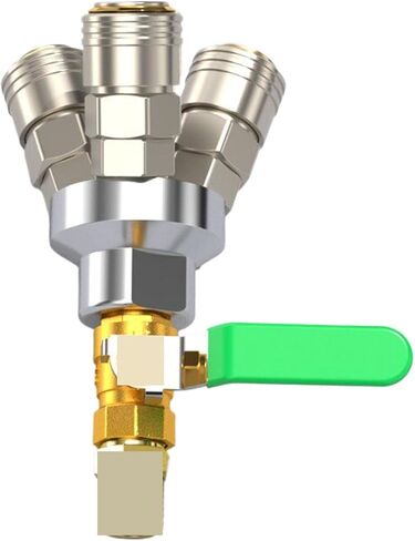 Quick Connector C Self-locking Round Two/Tee; Tee Female+2-Way Ball Valve in Saudi Arabia