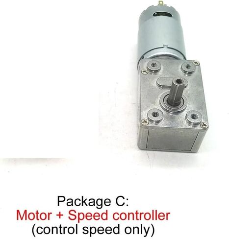 12V Worm Gear Electronic Starter DC Reducer Electronic Starter Worm Engine Self-Locking JGY-395 Package A 12v 8rpm Industrial Motors in Kuwait