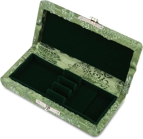 Haofy Oboe Case Wooden Storage Box with Velvet Lined Slots & Breathable Holes for 3 Oboe Reeds Protection and Carrying in Kuwait
