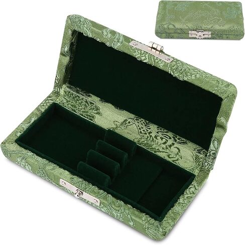 Haofy Oboe Case Wooden Storage Box with Velvet Lined Slots & Breathable Holes for 3 Oboe Reeds Protection and Carrying in Kuwait