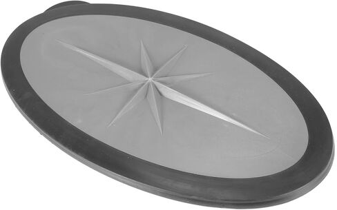 Kayak Hatch Cover Kayak Boat Deck Plate Kayak Boat Deck Hatch Cover Waterproof Kayak Boat Accessories,Gray in Kuwait