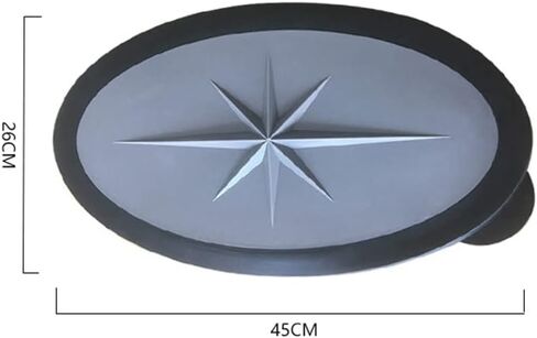 Kayak Hatch Cover Kayak Boat Deck Plate Kayak Boat Deck Hatch Cover Waterproof Kayak Boat Accessories,Gray in Kuwait
