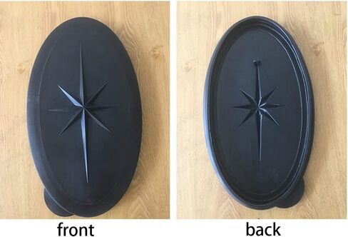 Kayak Hatch Cover Kayak Boat Deck Plate Kayak Boat Deck Hatch Cover Waterproof Kayak Boat Accessories,Gray in Kuwait