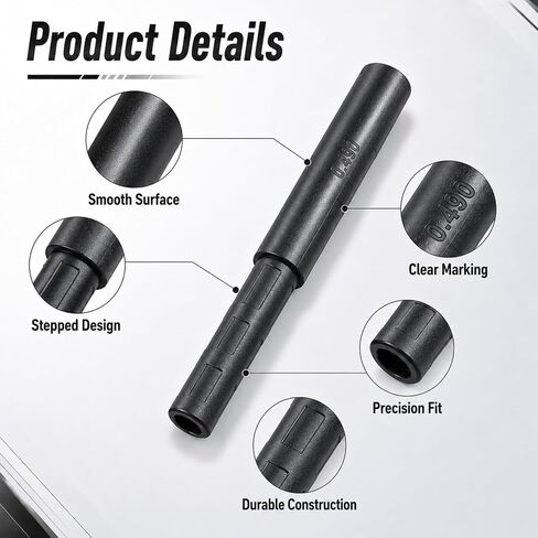 4 Pcs Graphite Shaft Extension,Golf Club Extensions Putter Extension Carbon Fiber Shaft Extensions for Golf Clubs Putter Iron(Black) in Kuwait
