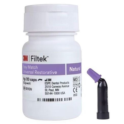 3M ESPE 6110N Filtek Easy Match كبسولات ترميم عالمية طبيعية 20/Pk 0.2 جم in Kuwait