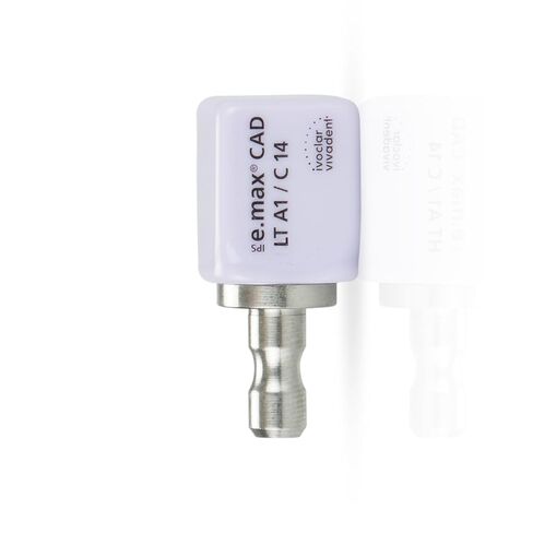 Ivoclar Vivadent 626384 IPS e.max CAD CEREC inLab Blocks LT A4 C14 5/Pk in Kuwait