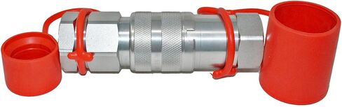 Flat Face High Flow Hydraulic Quick Connect Couplers Set, 1" Body x 1" SAE Thread in Kuwait