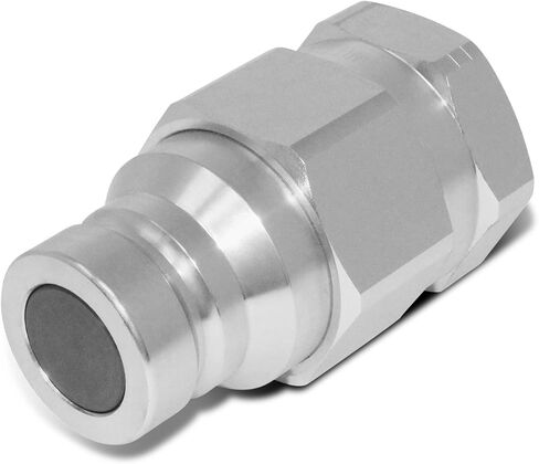 Flat Face High Flow Hydraulic Quick Connect Couplers Set, 1" Body x 1" SAE Thread in Kuwait