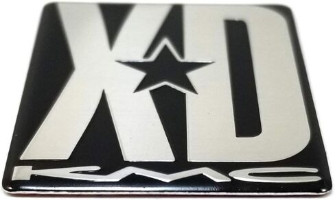 1 Kmc Xd Series Spoke Stickers 1 5 Tall X 1 25 Wide Factory Aluminum Logo 3M in Kuwait